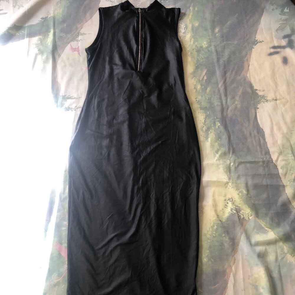 Shein Faux Leather Dress